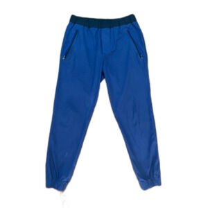 Lululemon Blue Black Gym Casual Surge Jogger Pants Trousers   Mens Size Large